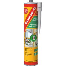 Клей монтажний поліуретановий однокомпонентний Sika Sikabond T2 300 мл