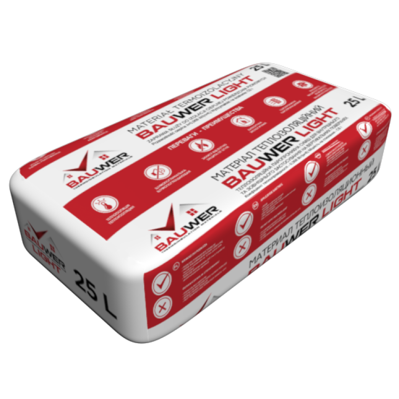 Bauwer Light Штукатурка Тепловер Light 14 кг (50 л)