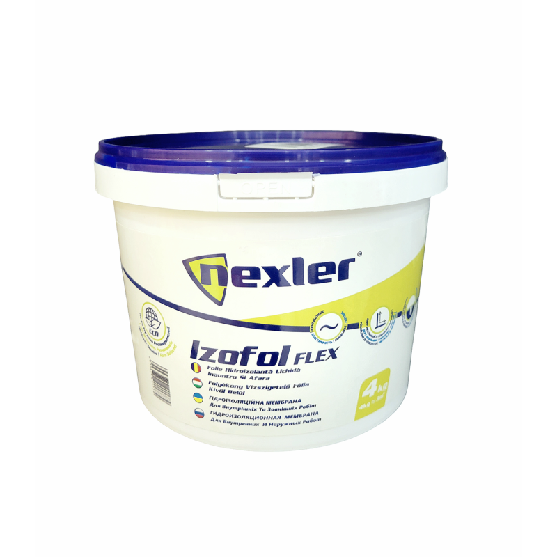 Мастика гідроізоляційна Izolex IZOFOL FLEX 4 кг