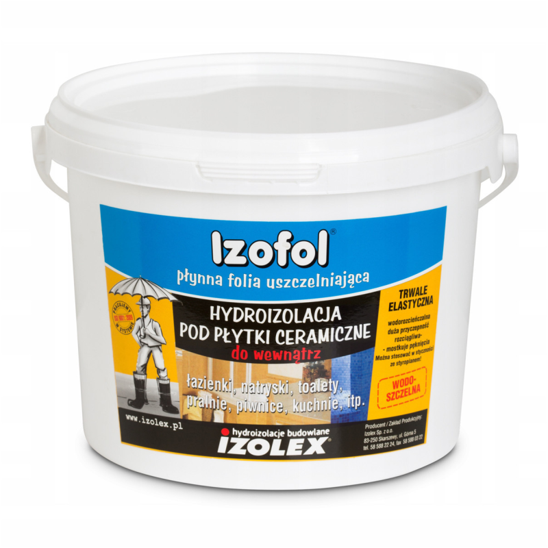 Мастика гідроізоляційна Izolex IZOFOL 4 кг