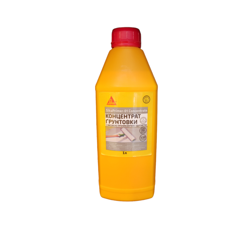 Концентрат універсальної акрилової ґрунтовки Sika Primer — Concentrate 1 л