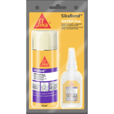 Експрес клей з активатором SikaBond 109 Fast Glue 200 мл + 50 мл