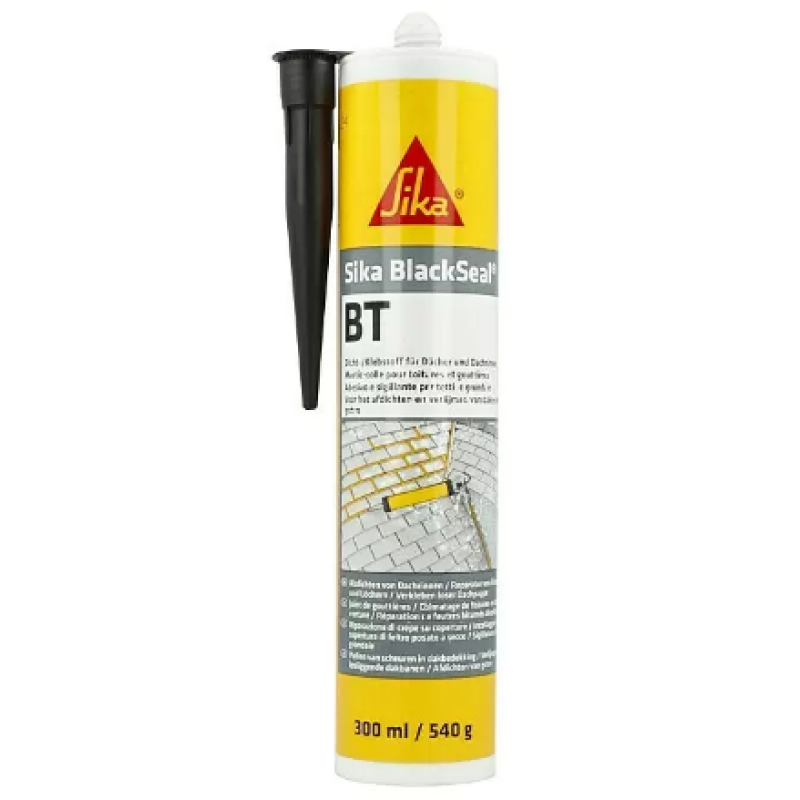 Конструктивний бутиловий клей-герметик Sika BlackSeal BT 300 мл Конструктивний бутиловий клей-герметик Sika BlackSeal BT 300 мл