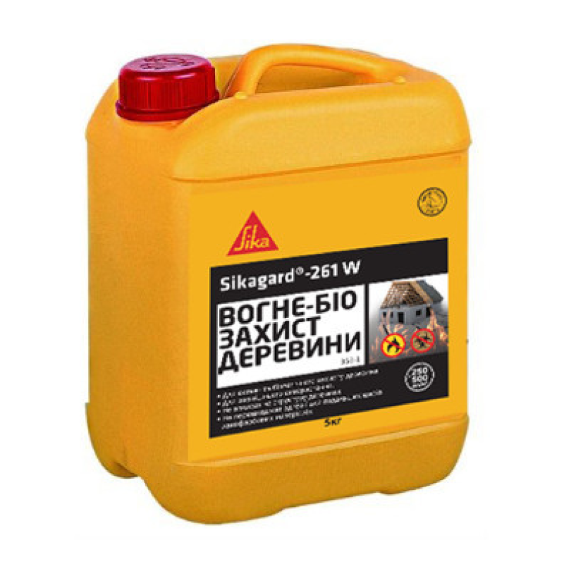 Біо вогнезахист для зовнішніх робіт Sikagard - 261 W 5л