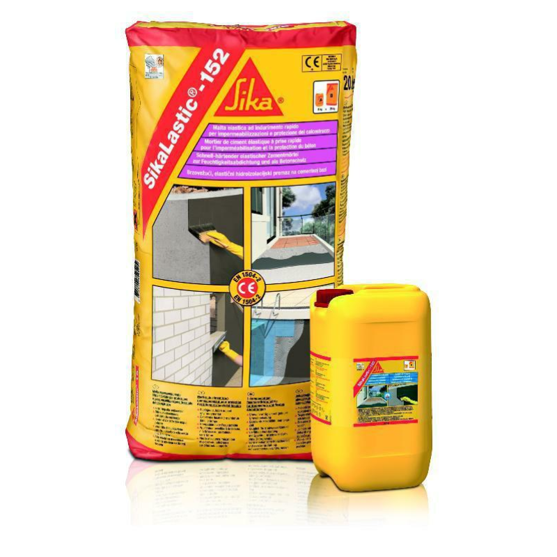 Двокомпонентна гідроізоляція Sika Sikalastic-152 (A+B) 33 кг
