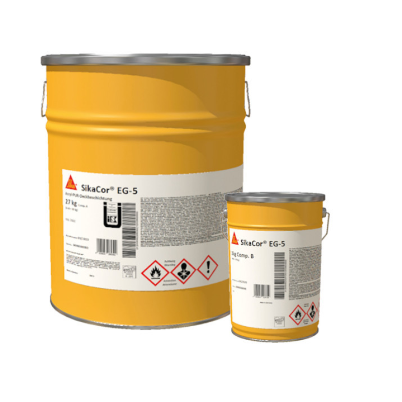 Поліуретанове захисне покриття SikaCor EG 5 (A+B) RAL 7032 - 30 кг