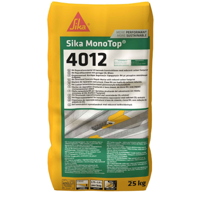 Ремонтний розчин для бетону Sika MonoTop- 4012 - 25 кг Ремонтний розчин для бетону Sika MonoTop- 4012 - 25 кг
