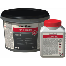 Фуга епоксидна Sika SCHONOX CF DESIGN (AB) 5 кг сірий
