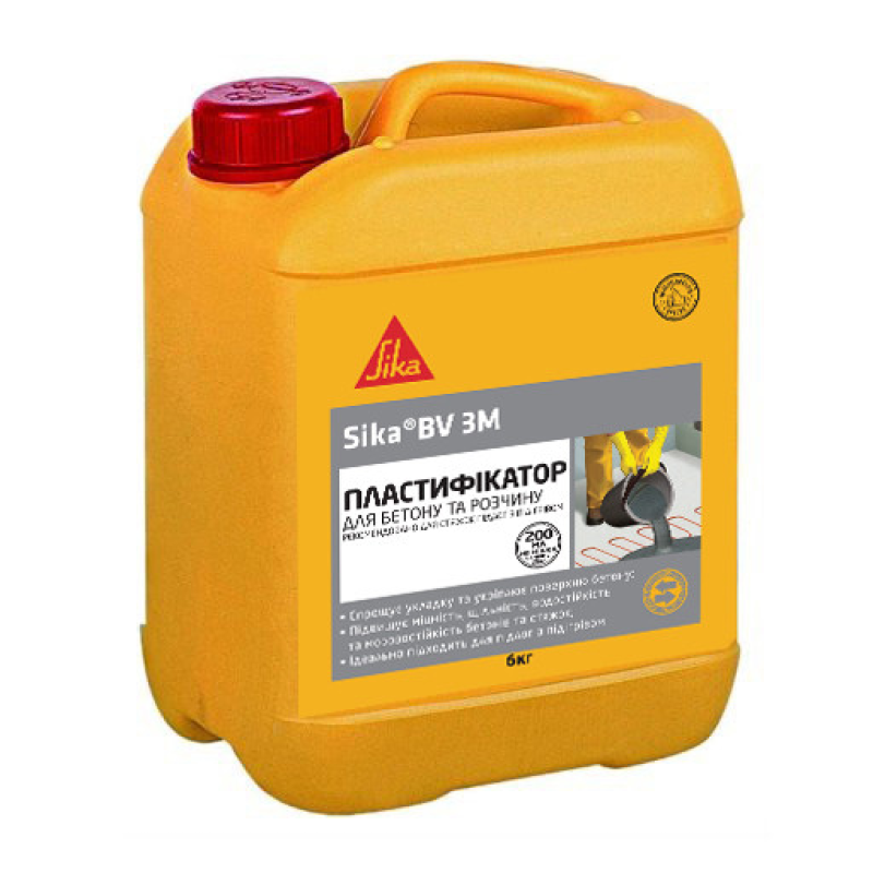 Пластифікатор для бетону Sika BV 3M 10 кг