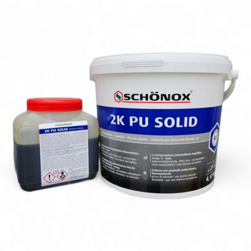 SCHONOX 2K PU SOLID (AB) 5kg 2-компонентний поліуретановий клей для плитки