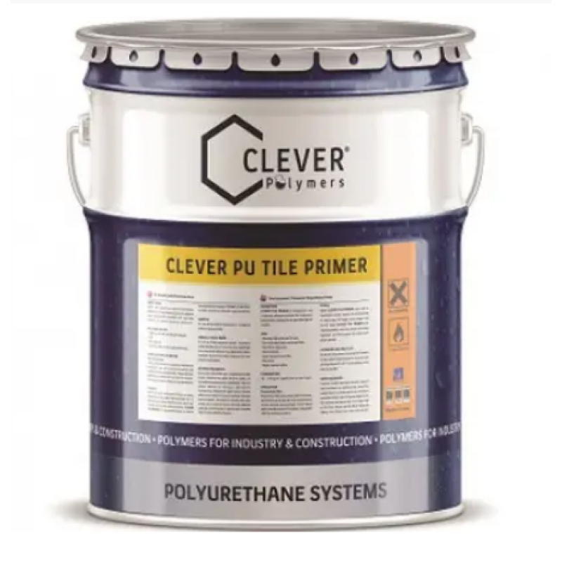 Поліуретанова ґрунтовка для непористих поверхонь Clever PU Tile Primer 4 кг