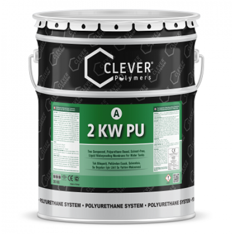 Покриття для водних резервуарів Clever 2 KW PU 6 кг Покриття для водних резервуарів Clever 2 KW PU 6 кг