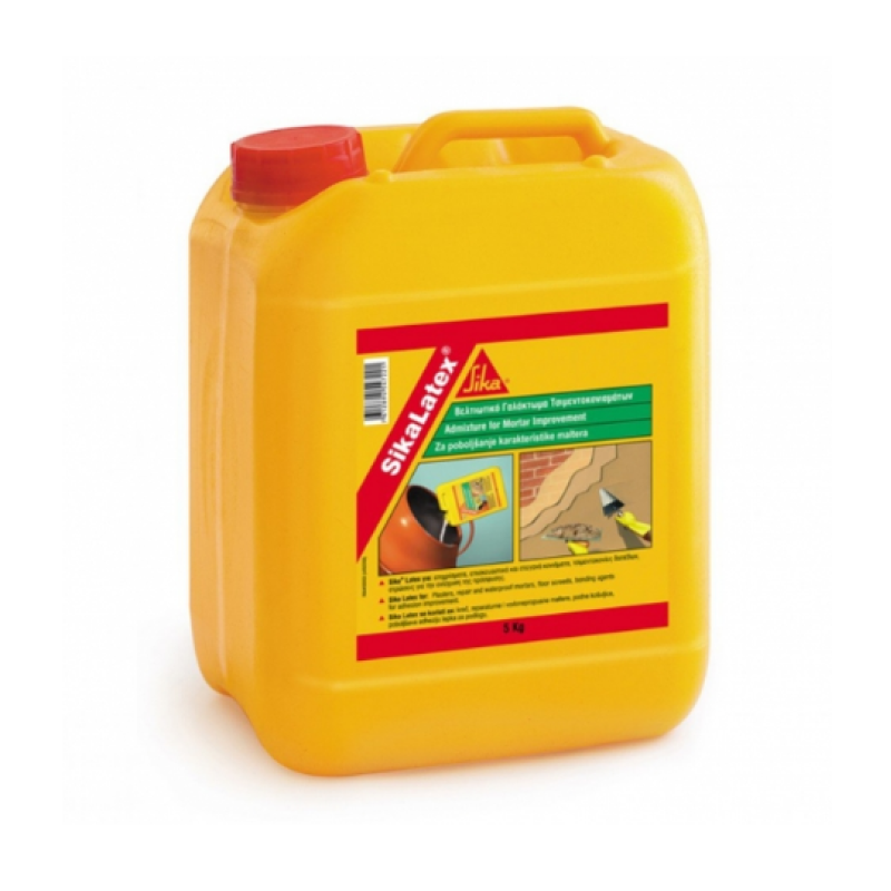 Універсальна домішка пластифікатор Sika SikaLatex 5 кг