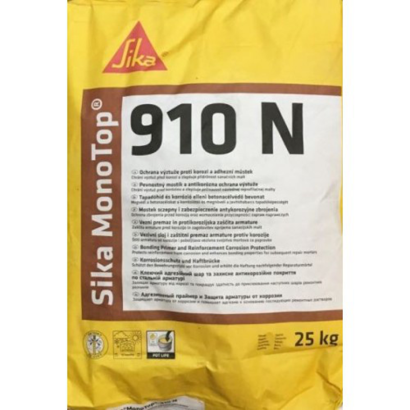 Антикорозійний захист арматури Sika Sika MonoTop-910 N 25 кг Антикорозійний захист арматури Sika Sika MonoTop-910 N 25 кг